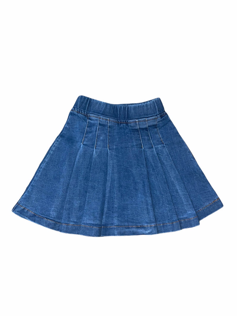 Denim Tennis Skirt